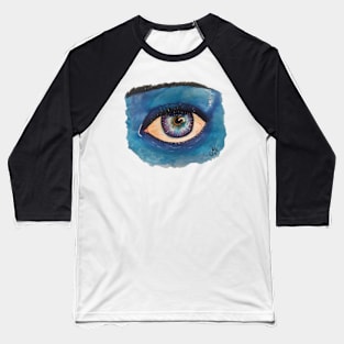 Eye is blue Baseball T-Shirt